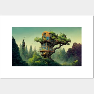 Dream Treehouse Posters and Art